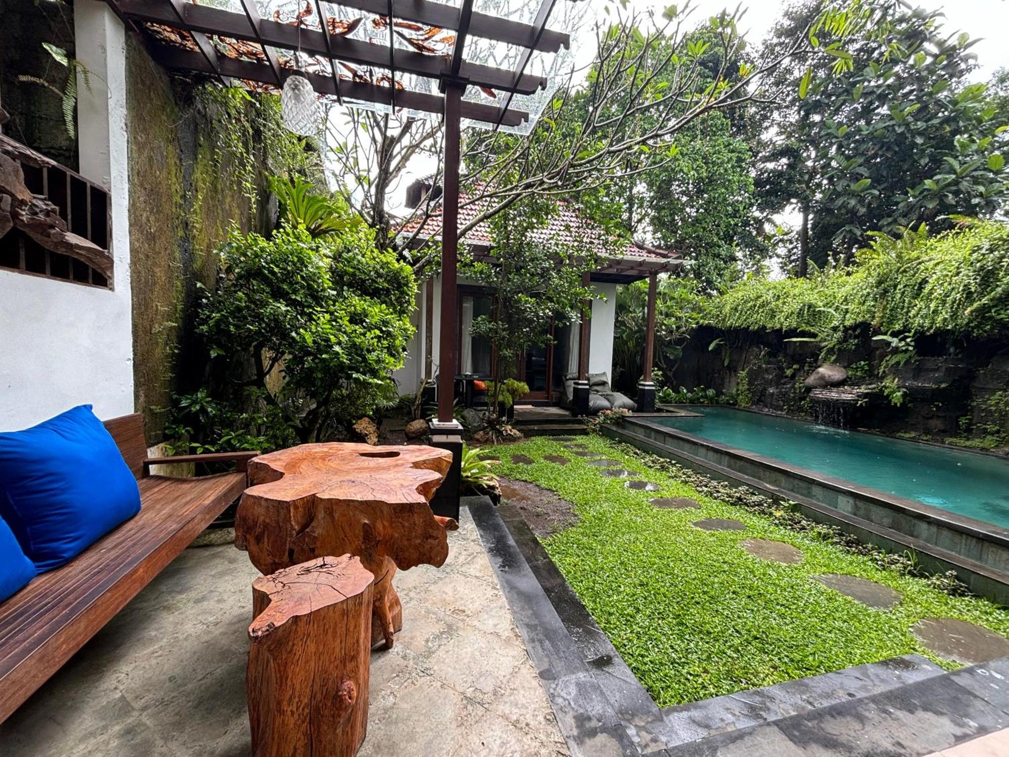 Bumbung Sari Villa Ubud Exterior foto